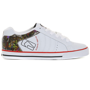 Detour Skate shoe - White/Stickertoss