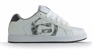 Focus Mens Skate Shoe - White/Snow Camo