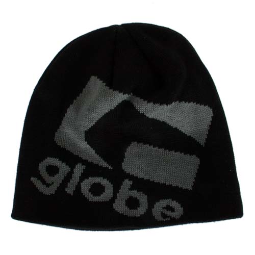 Mens GLOBE Corpo Beanie Black/charcoal