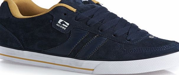 Globe Mens Globe Encore-2 Trainers - Navy/gold