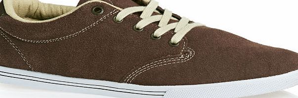 Globe Mens Globe Lighthouse Slim Trainers - Brown/ash