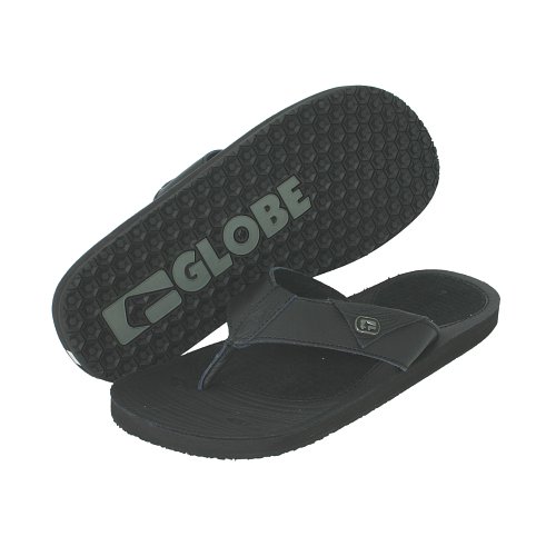 Mens GLOBE Pitch Flip-Flop Black