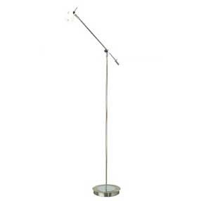 Brushed Chrome GU10 Floor Lamp - 22911