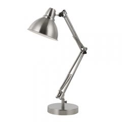 Globo Lighting Winder Nickel Matt Desk Lamp