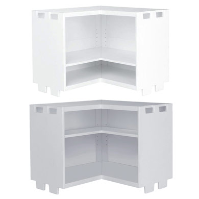 Northcote Corner Shelf Unit