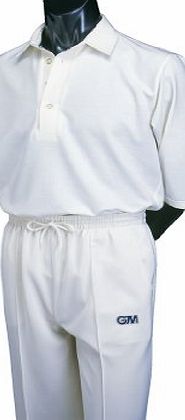 GM Boys Cricket Trousers Light Cream Medium