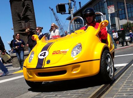 Go Car Tour - Alcatraz and Urban Parks