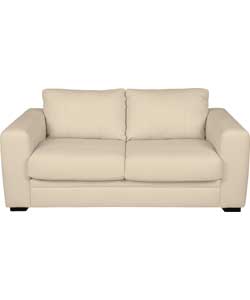 Go Create Torino Leather Sofa Bed - Ivory