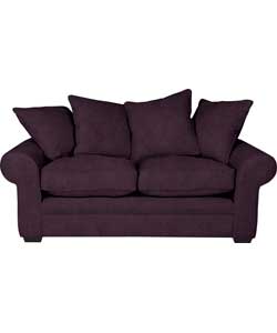 Go Create Walton Scatter Back Sofa Bed - Lima Plum