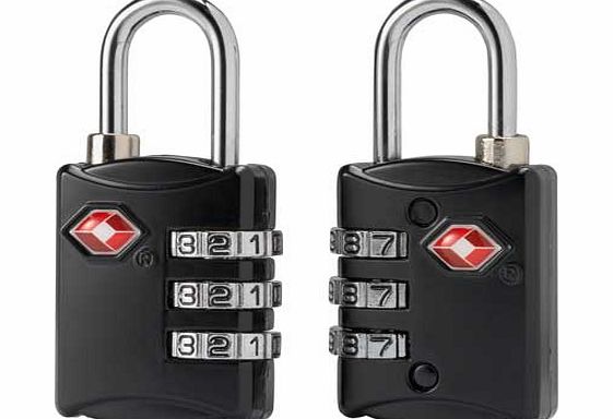 Go Explore 2 Pack TSA Combination Travel Padlocks