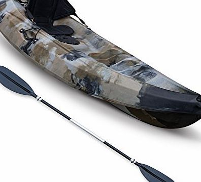 Go Sea Pioneer Single Sit On Top Kayak Deluxe Bundle Desert Camo