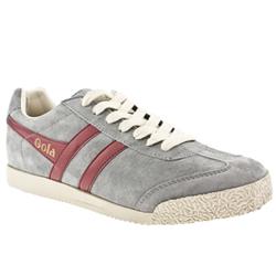 Gola Male Gola Harrier Suede Upper Fashion Trainers in Dark Grey