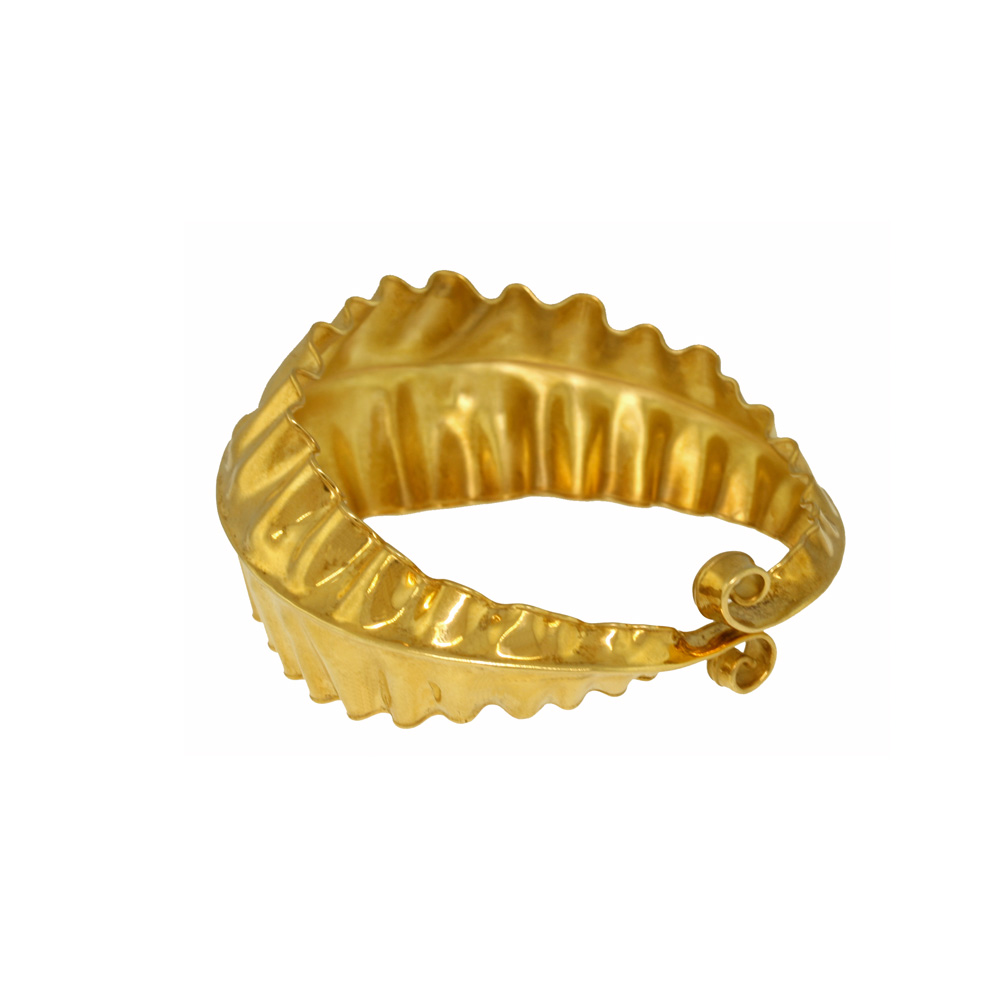 Gold Leaf Bangle