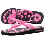 Womens Lovely Sandal Pink/Black