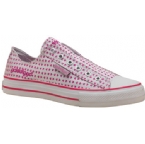 Womens Smooch Trainer Silver/Pink