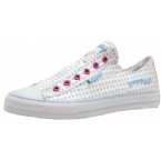 Womens Smooch Trainer White/Silver