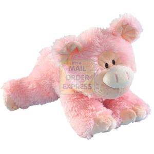 Fluffuls 23cm Lying Pig Soft Toy