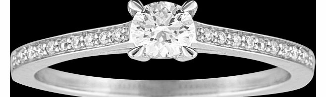 Goldsmiths Brilliant Cut 0.30 Total Carat Weight Solitaire