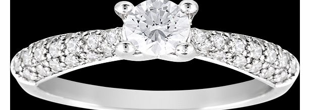 Brilliant Cut 0.55 Total Carat Weight Solitaire