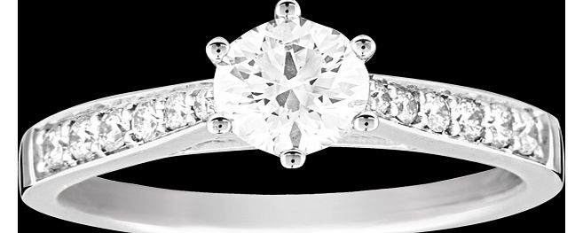 Brilliant Cut 0.65 Total Carat Weight Solitaire