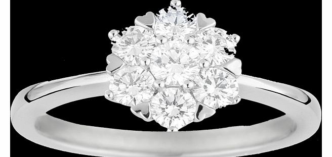 Goldsmiths Brilliant cut 0.75 total carat weight diamond