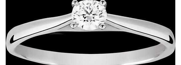 Goldsmiths Canadian Ice solitaire brilliant cut 0.25 carat