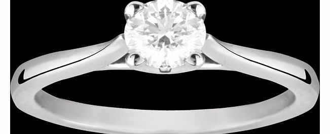 Goldsmiths Canadian Ice solitaire brilliant cut 0.50 carat