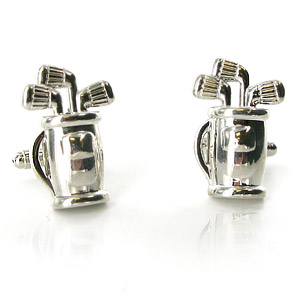 Golf Bag Cufflinks