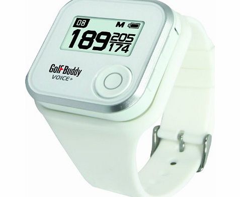 GolfBuddy Voice Plus Golf GPS device - White