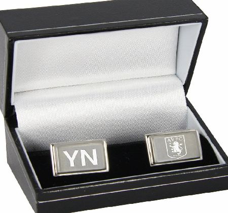 GoneDigging Personalised Aston Villa Cufflinks