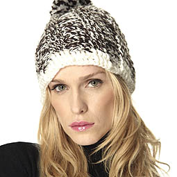 Knit Pom Pom Hat