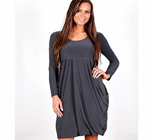 Goose Island Grey Long Sleeve Magic Dress