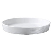 Gordon Ramsay Flan Dish, White