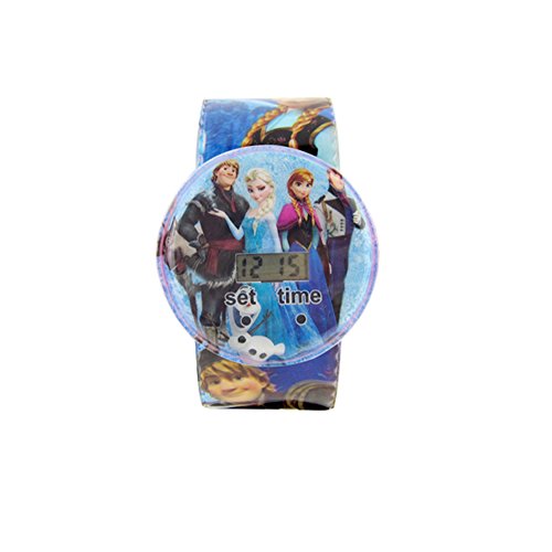 Gosford FROZEN Elsa Anna Boys Girls Clap Slap on Snap On Digital Disney Watch Xmas Gift