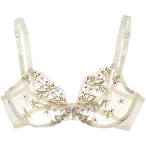 Gossard Fairy Dust Plunge Bra- Pearl- 34B