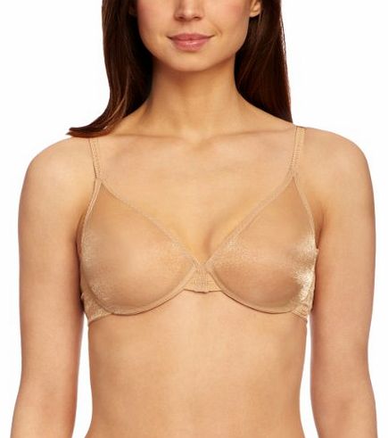 Gossard Glossies Sheer Nude Bra Full Cup Womens Bra Nude 36DD