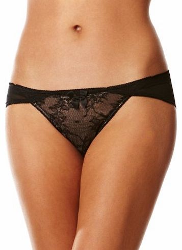 Gossard Retrolution Low Rise Womens Briefs Black Large