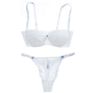 Superboost Lace Underwired Bra- White- 32B