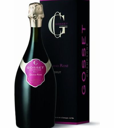 Gosset Grand Reserve Brut Rose 75cl Gift Boxed