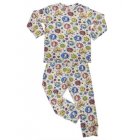 Gossypium Baby Pyjamas - Puppies Print