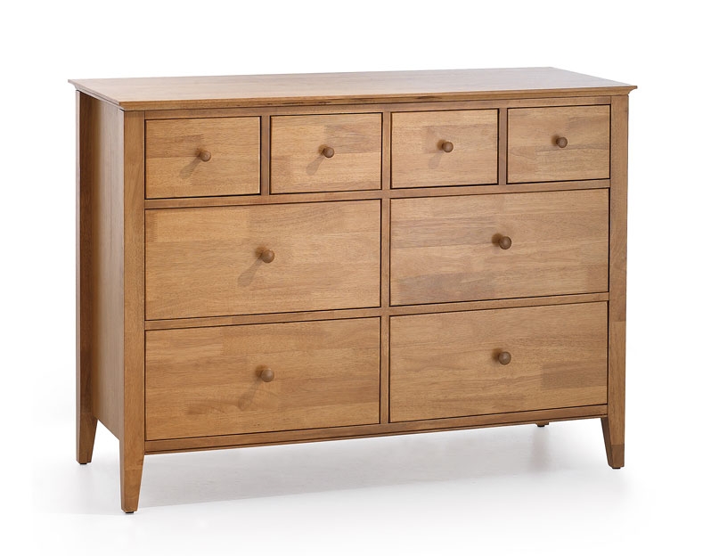 8 Drawer Chest - Golden Cherry