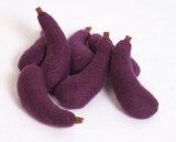 Gracias UK Set of 2 Aubergines Soft Felt Play Food Pretend Toy