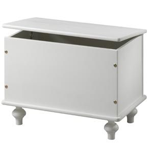 Arabella Toy Box- White