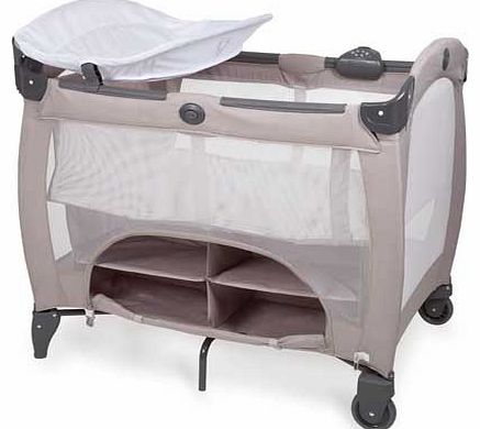 Graco Contour Storage Travel Cot - Sand