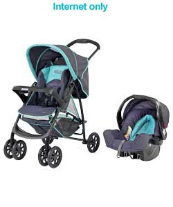 graco Mirage Travel System in Liquorice