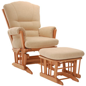 Sophie Glider Chair- Beech Finish