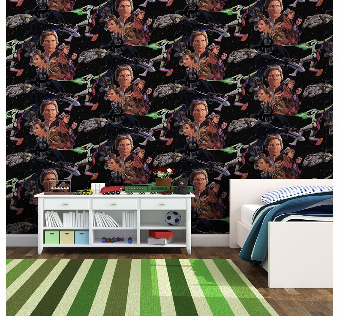 Star Wars Film Wallpaper 52cm x 10m from Graham