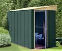 Lean To: Double rear shelf 1.8m x 0.3m deep - n/a