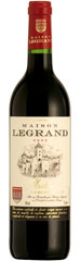 Grandissime Maison Legrand Malbec 2005 RED France