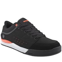 Gravis Male Transit Suede Upper in Black and Orange